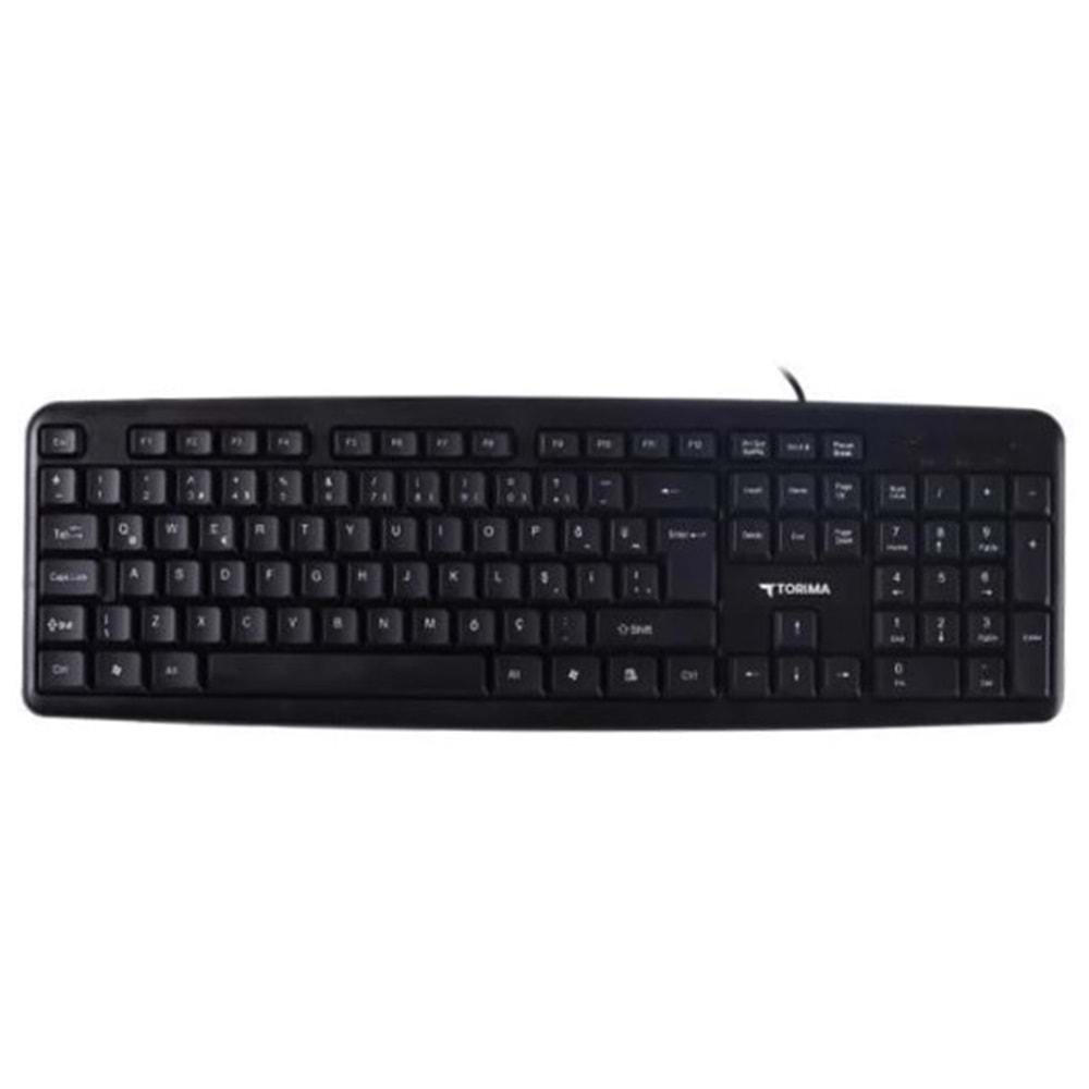 TK-01 Kablolu Standart Q Klavye Siyah