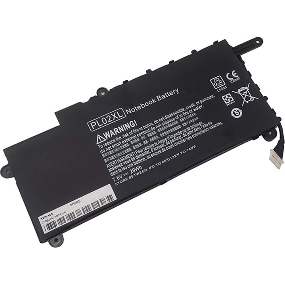 HP Pavilion 11-n X360 751875-001 pl02xl batarya