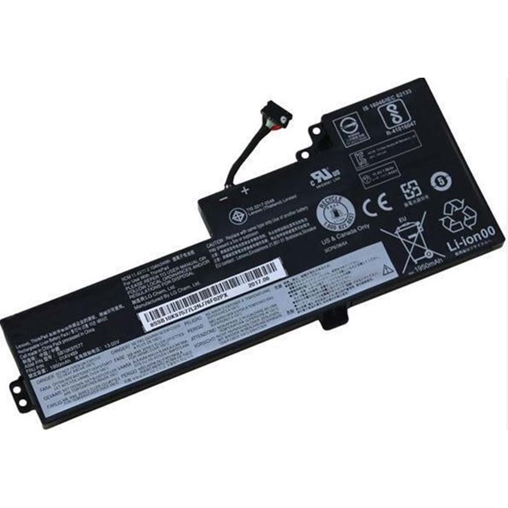 Lenovo ThinkPad T470 T480 A475 A485 TP25 01AV421 01AV420 01AV419 İNTERNAL BATARYA