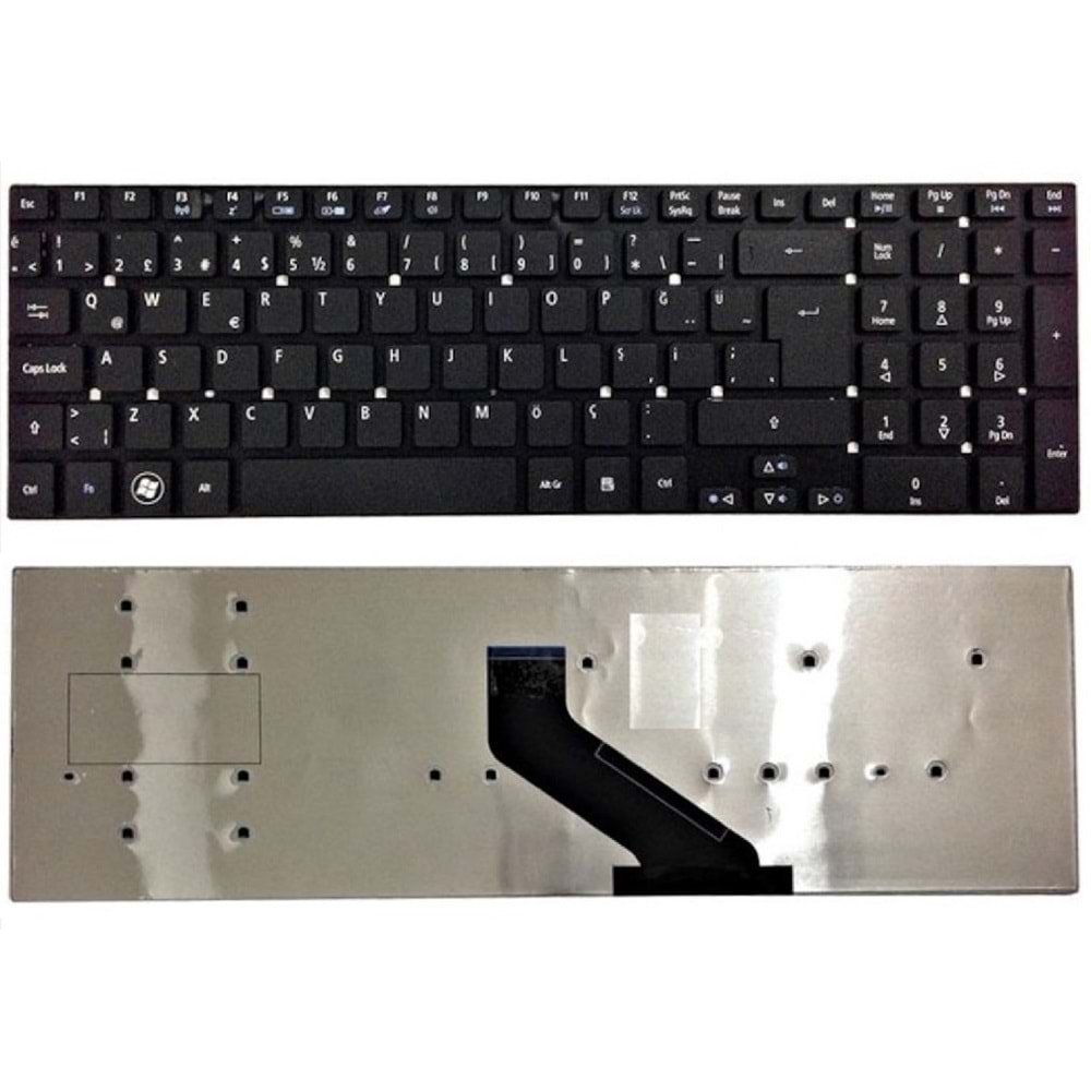 Acer 5755 5755G 5830 5830G 5830T V5WE2 P5WS0 Q5WV1 E5-571 E5-521 ES1-571 E1-522 E1-521 p7ys0 E1-572 V3-551 V3-575 MS2397 KLAVYE e1-570 e5-511 ms2394