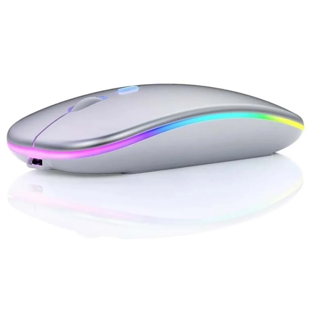 T-WOLF X1 BLUETOOTH + WIRELESS MOUSE ŞARJLI BEYAZ