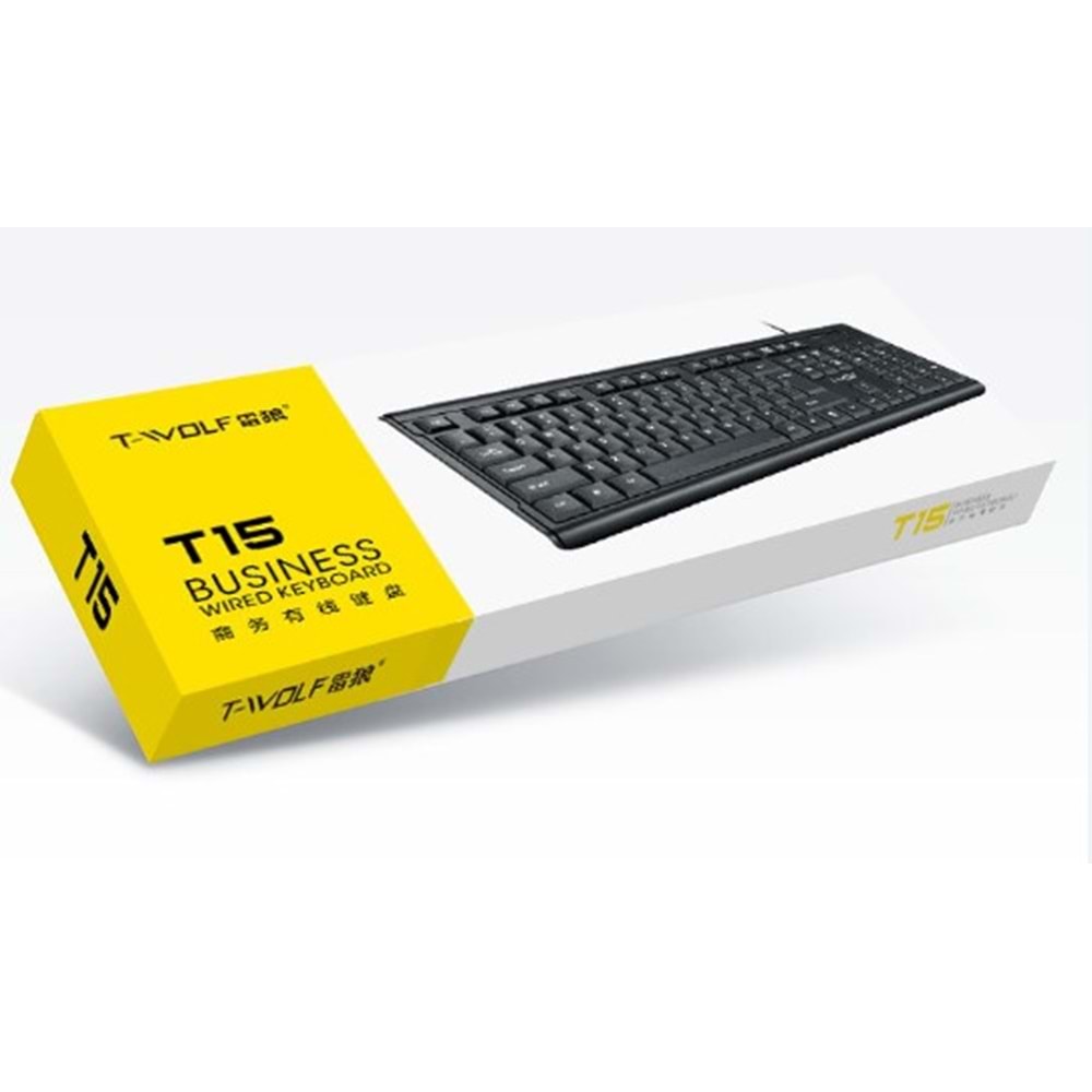OEXPERT T15 KLAVYE KABLOLU TÜRKÇE Q